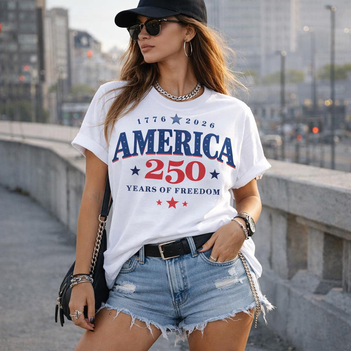 America 250 Years Freedom Short-Sleeve T-Shirt