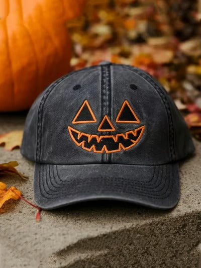 Unisex Halloween Pumpkin Print Baseball Cap