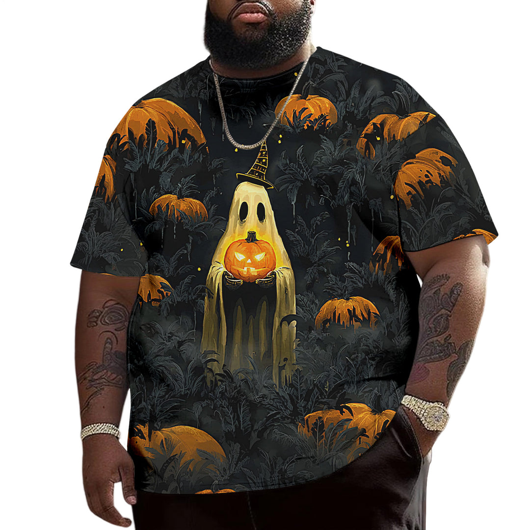 Men's Spooky Halloween Oversized Casual T Shirts