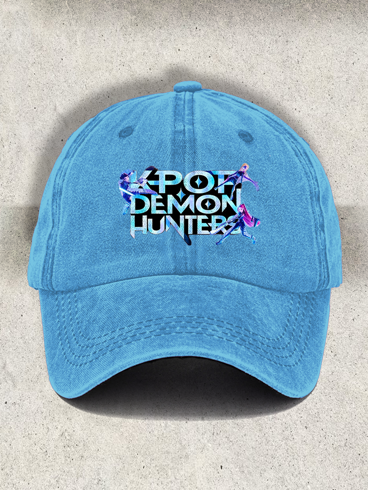 Huntrix Demon Hunters Printed Baseball Cap