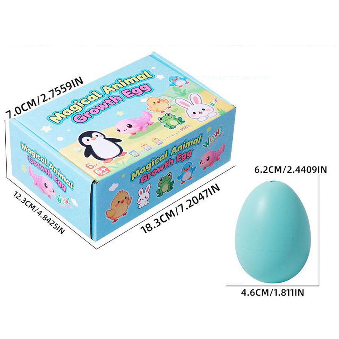 Easter Egg Toys 6 Pack Boys Girls Easter Basket Stuffers Horse Hatching Eggs for Birthday Holiday Party improved