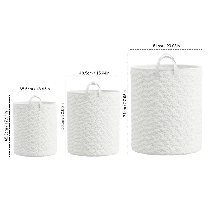 American Flag Laundry Basket Quilted Summer Holiday Basket Large Laundry Hamper with Handles for Bedroom adorable