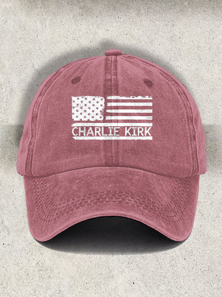 Charlie Kirk Freedom Printed Baseball Cap