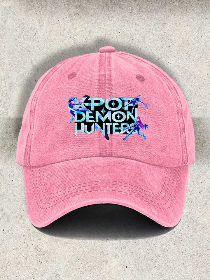 Huntrix Demon Hunters Printed Baseball Cap