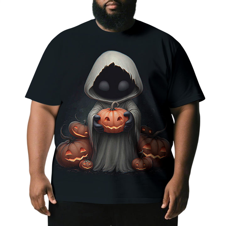 Men's Spooky Halloween Oversized Casual T Shirts