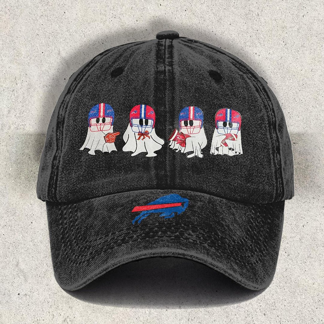Halloween Buffalo Printed Baseball Cap