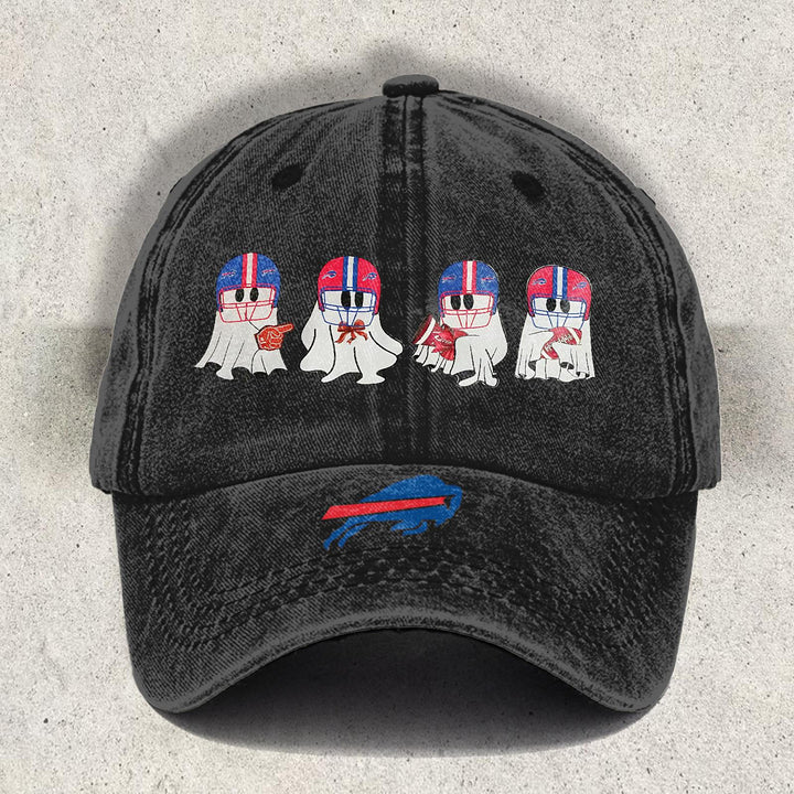 Halloween Buffalo Printed Baseball Cap