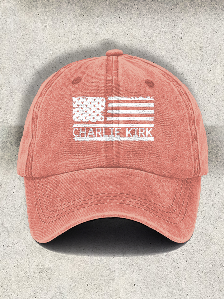 Charlie Kirk Freedom Printed Baseball Cap