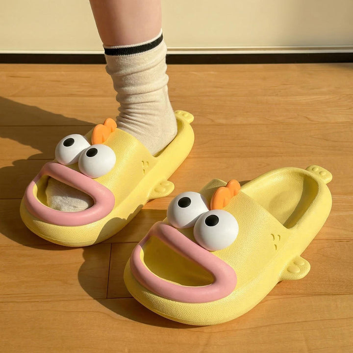 Fish Slippers Open Toe Anti Slip Cute Animal Slippers Summer Funny Fish Cloud Slides for Indoor Outdoor heathly