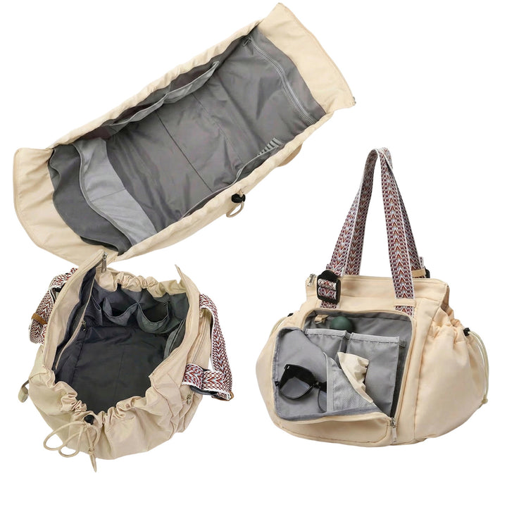 Diaper Bag Tote Backpack Convertible 15 Pockets Everyday Tote Backpack Spacious Weekender Bag for Workout proficient