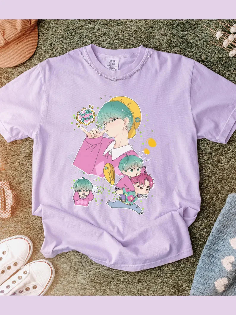 Saja Boys Demon Hunter Retro Crew Neck T-shirt