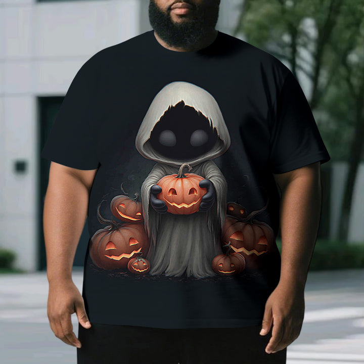 Men's Spooky Halloween Oversized Casual T Shirts