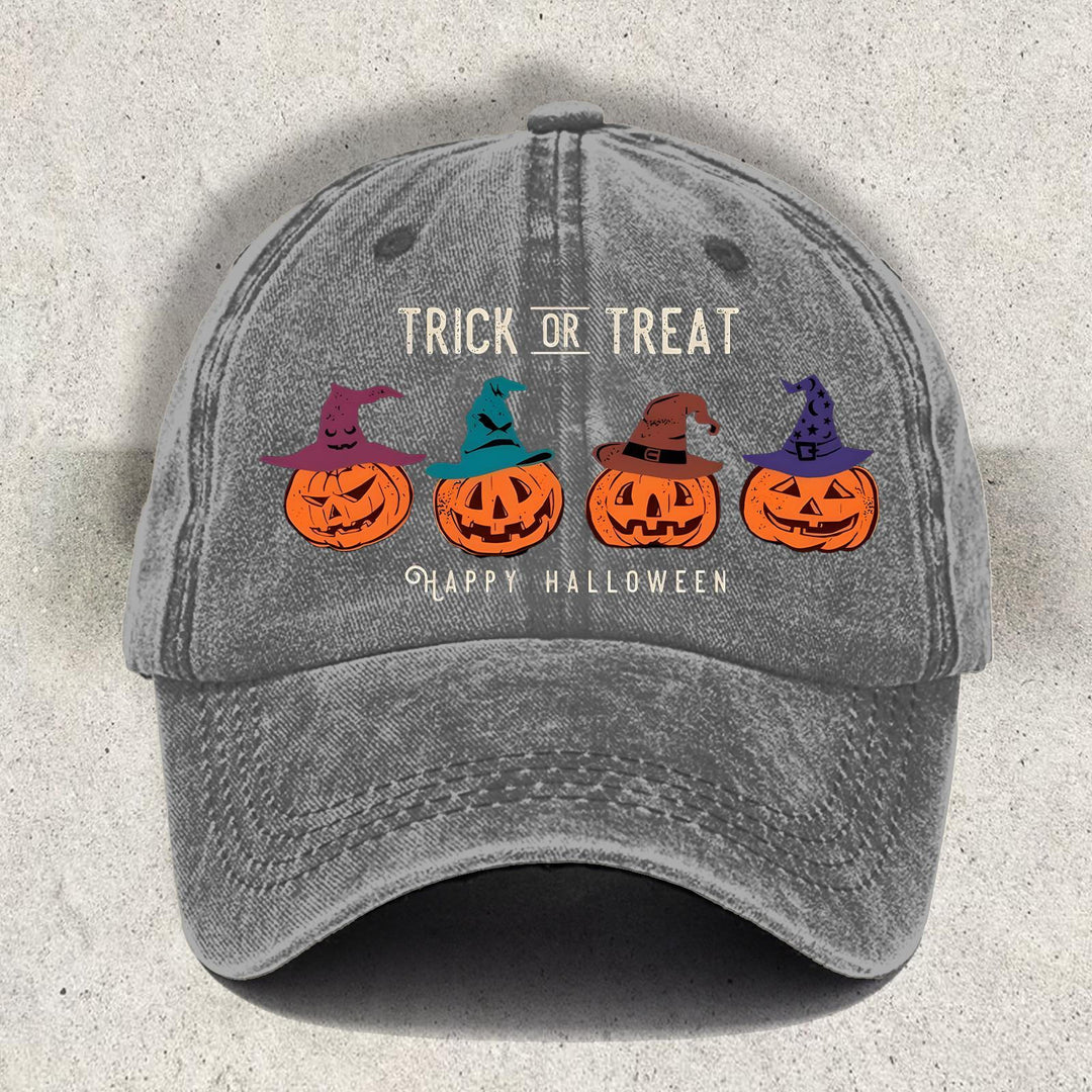 Halloween Printed Baseball Cap