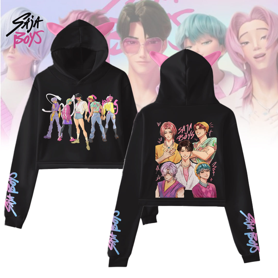 SaJA Boys Fur Rabbit Long Sleeve Hoodie