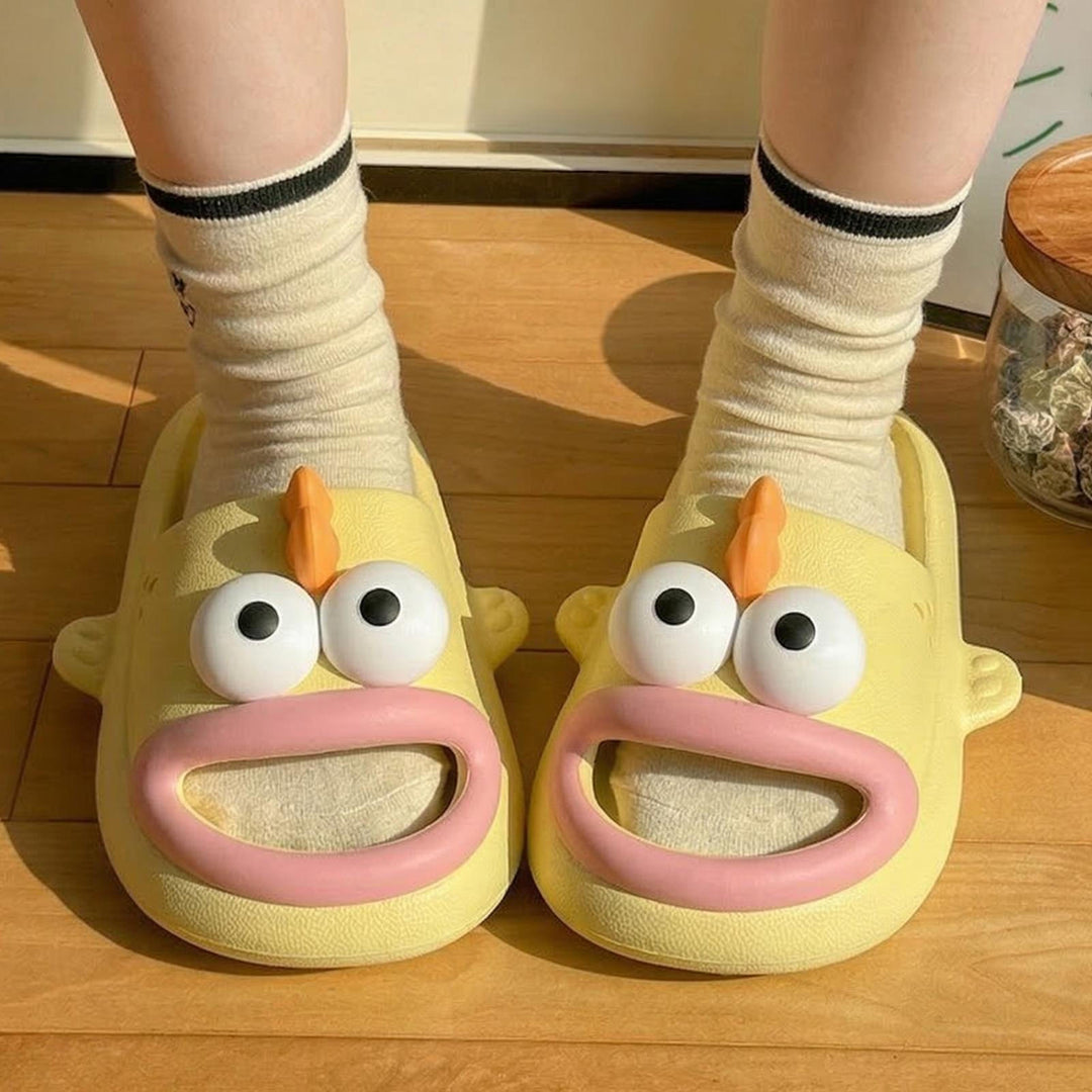Fish Slippers Open Toe Anti Slip Cute Animal Slippers Summer Funny Fish Cloud Slides for Indoor Outdoor heathly
