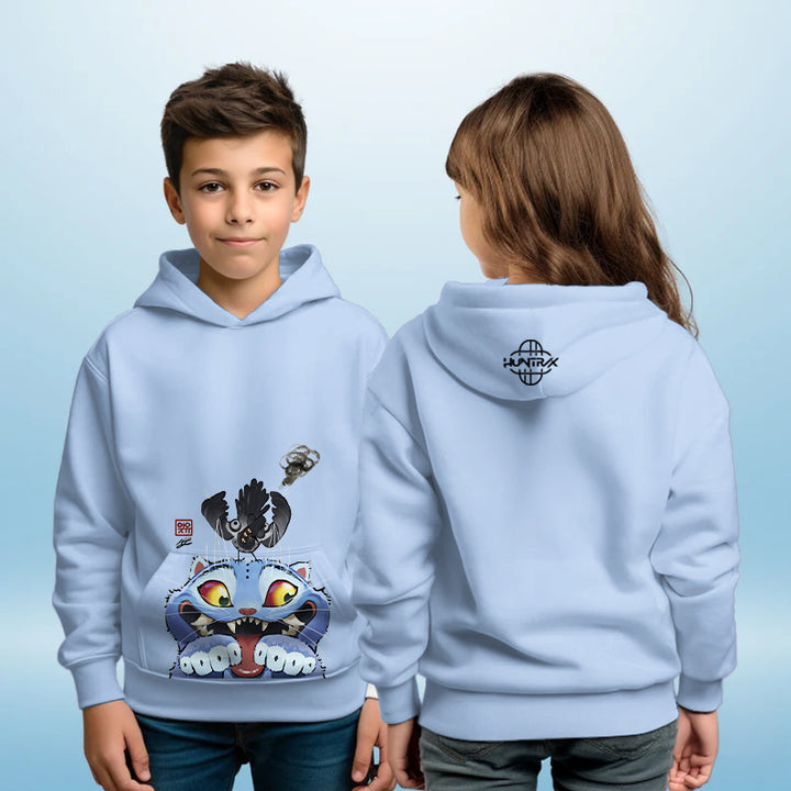 Demon Hunter Tiger Children's Hooded Hoodie
