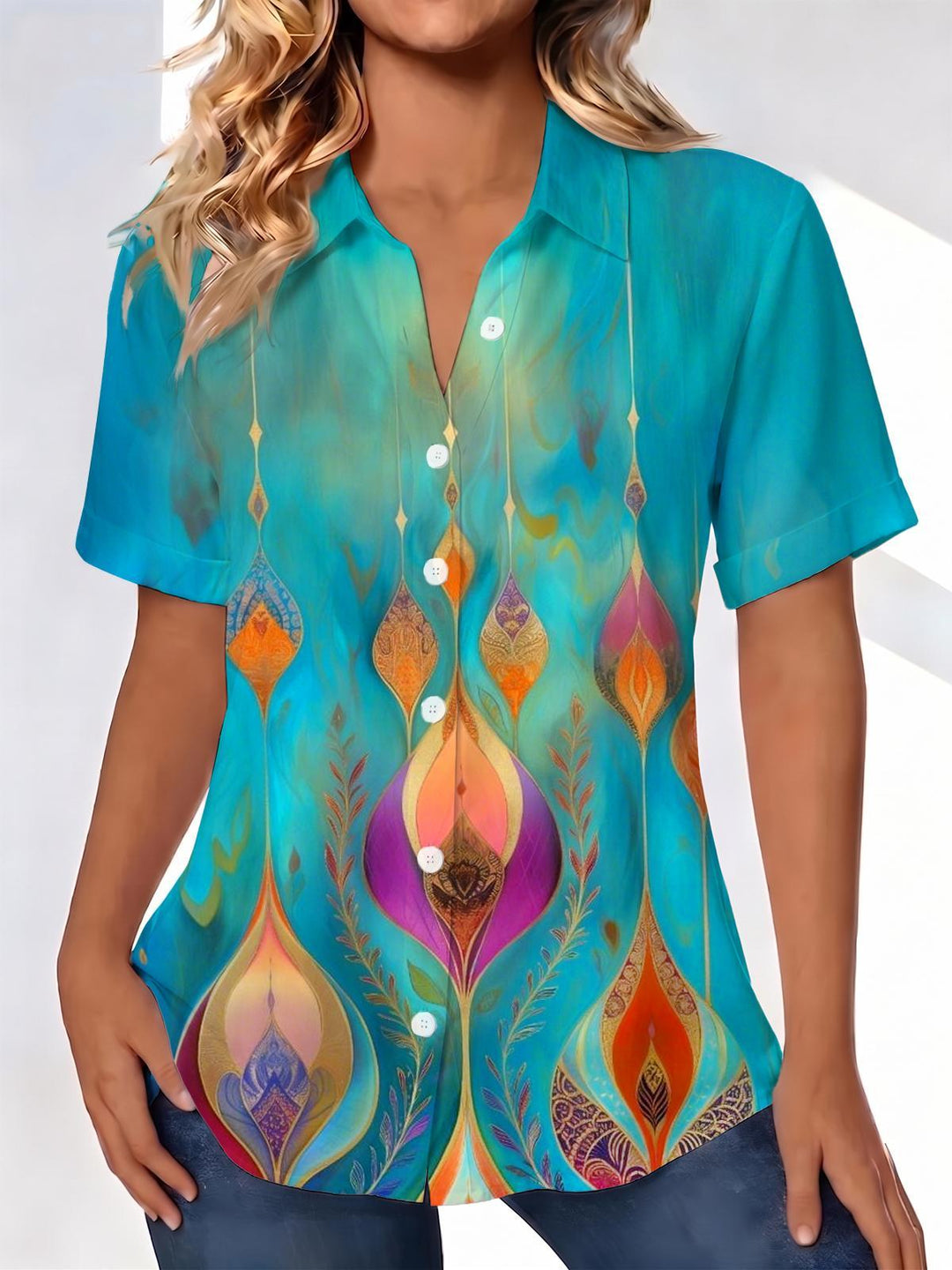Geometry Women's Short Sleeve Shirts