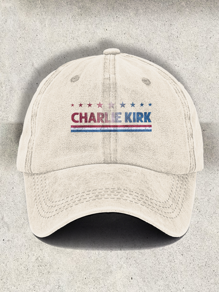 Charlie Kirk Freedom Printed Baseball Cap