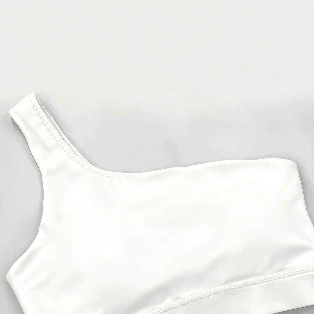 Bra and Shorts Workout Set High Waisted Seamless Off Shoulder Sports Bra and Shorts Lounge Set for Running favorable