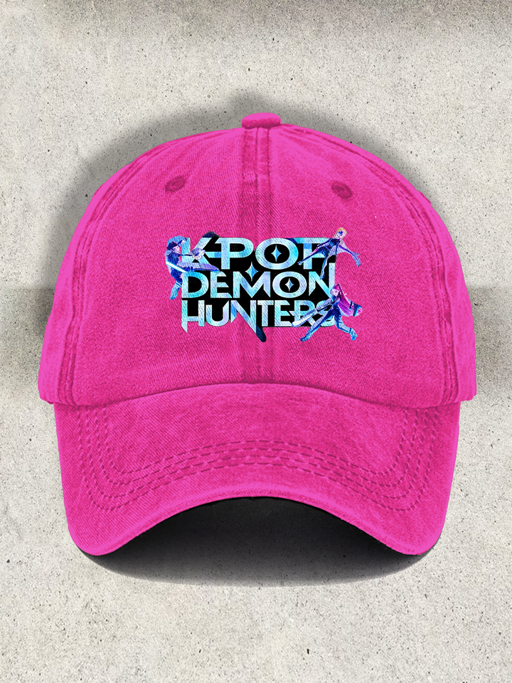 Huntrix Demon Hunters Printed Baseball Cap