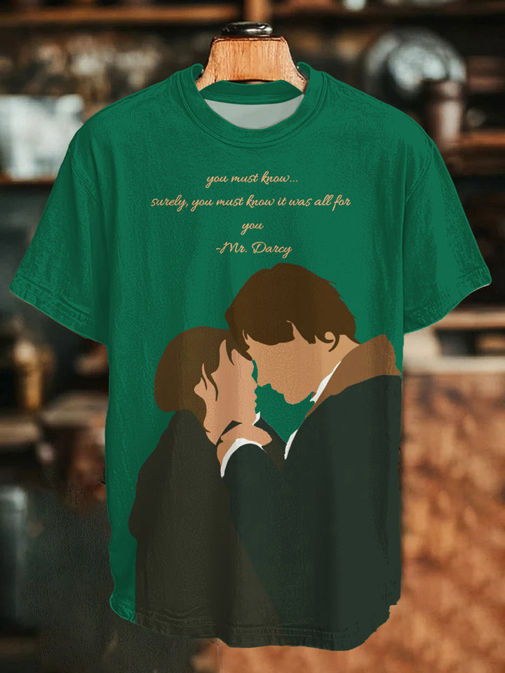 Pride And Prejudice Crew Neck T-shirt