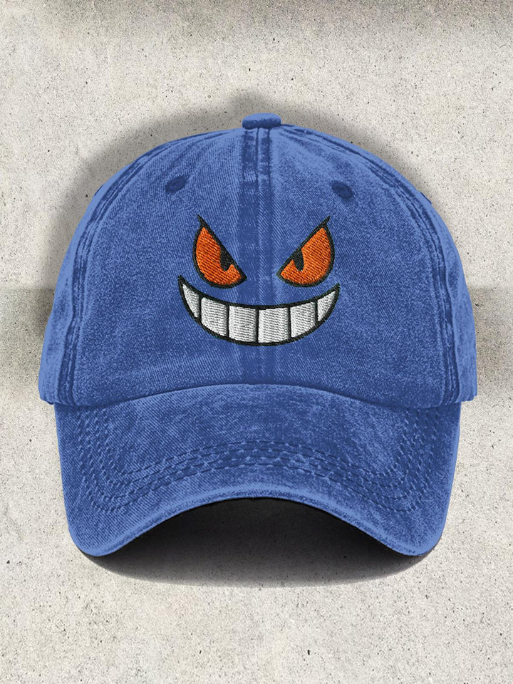 Demon Inside Tie-Dye Printed Baseball Cap