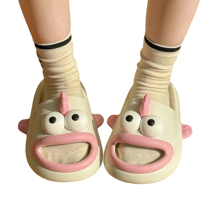 Fish Slippers Open Toe Anti Slip Cute Animal Slippers Summer Funny Fish Cloud Slides for Indoor Outdoor heathly