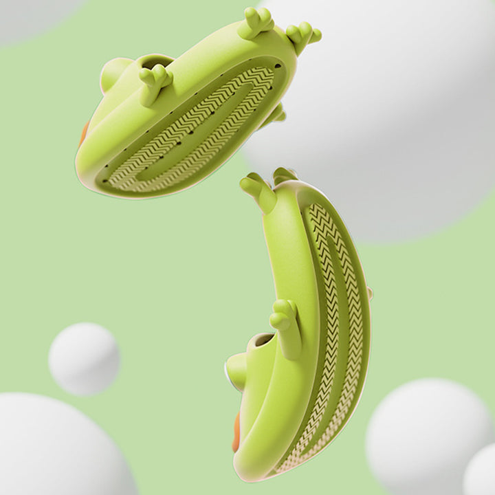 Cute Frog Slippers Non-Slip Funny Animal Slides Summer Couple Slippers for Home Bathroom Indoor Outdoor greater