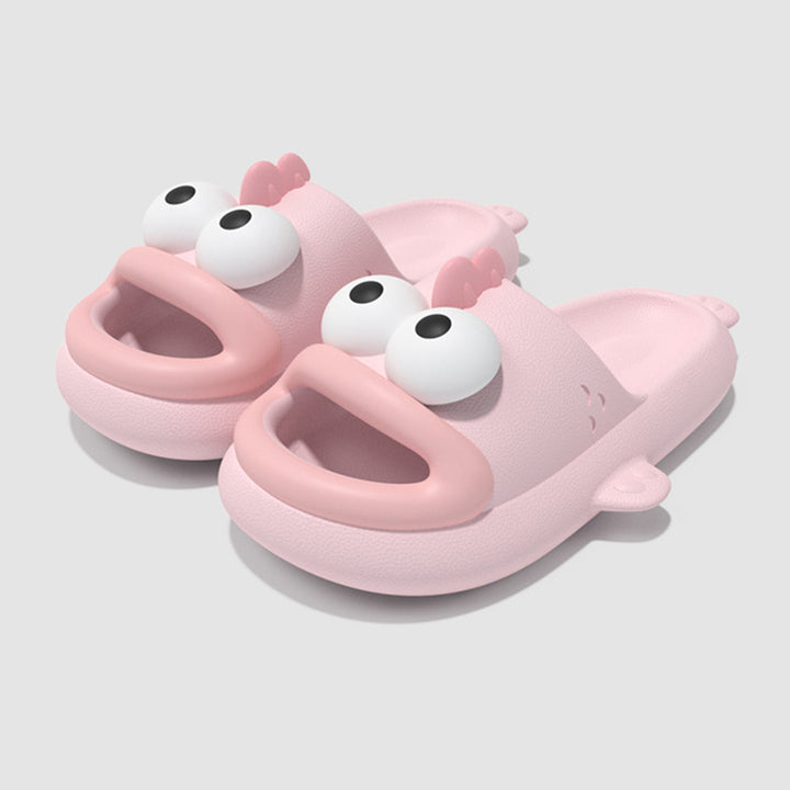 Fish Slippers Open Toe Anti Slip Cute Animal Slippers Summer Funny Fish Cloud Slides for Indoor Outdoor heathly