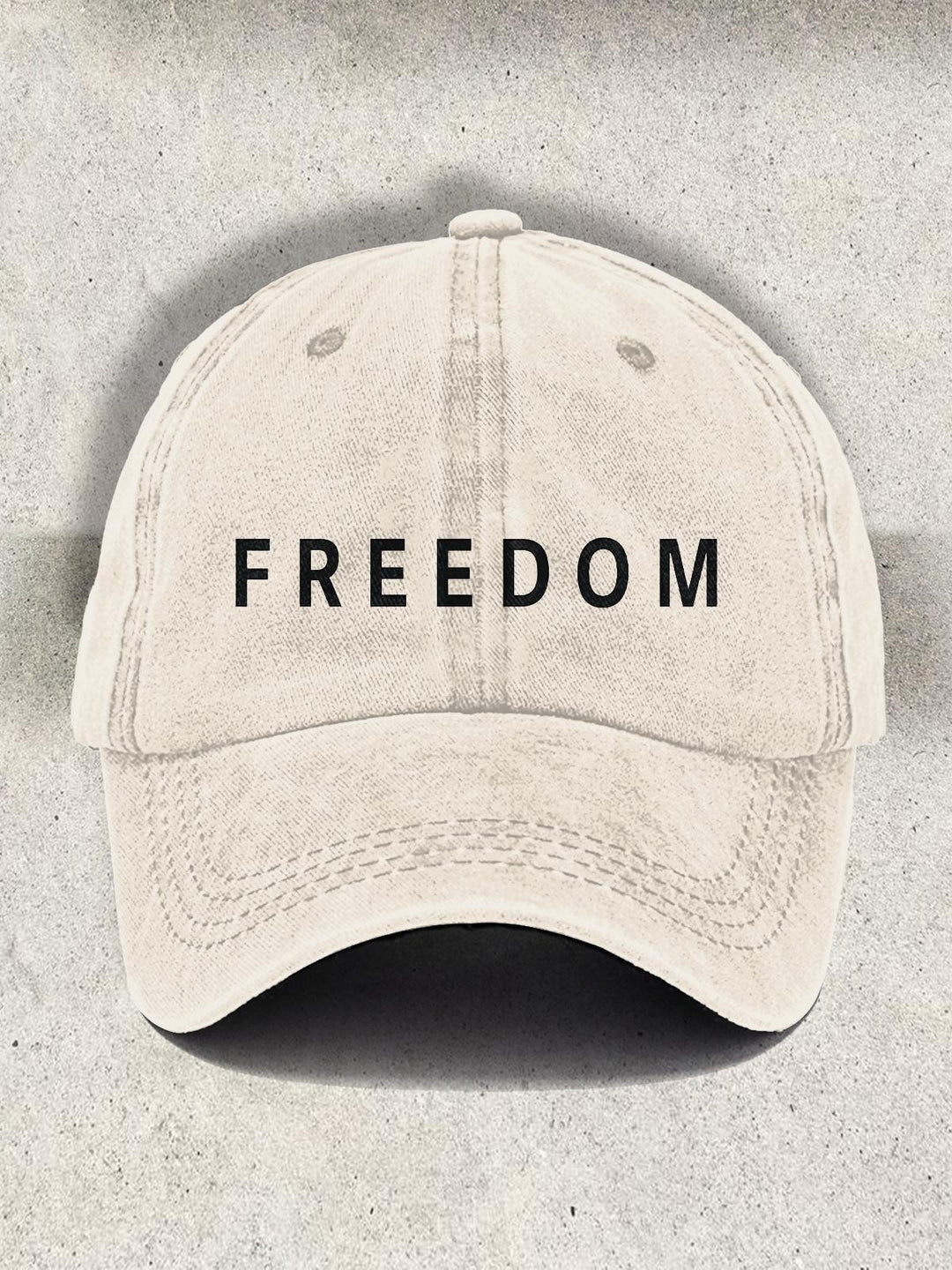 Freedom Printed Baseball Cap
