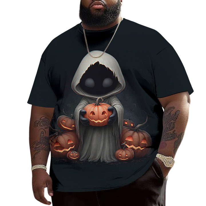 Men's Spooky Halloween Oversized Casual T Shirts