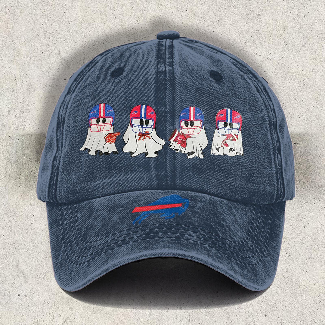 Halloween Buffalo Printed Baseball Cap