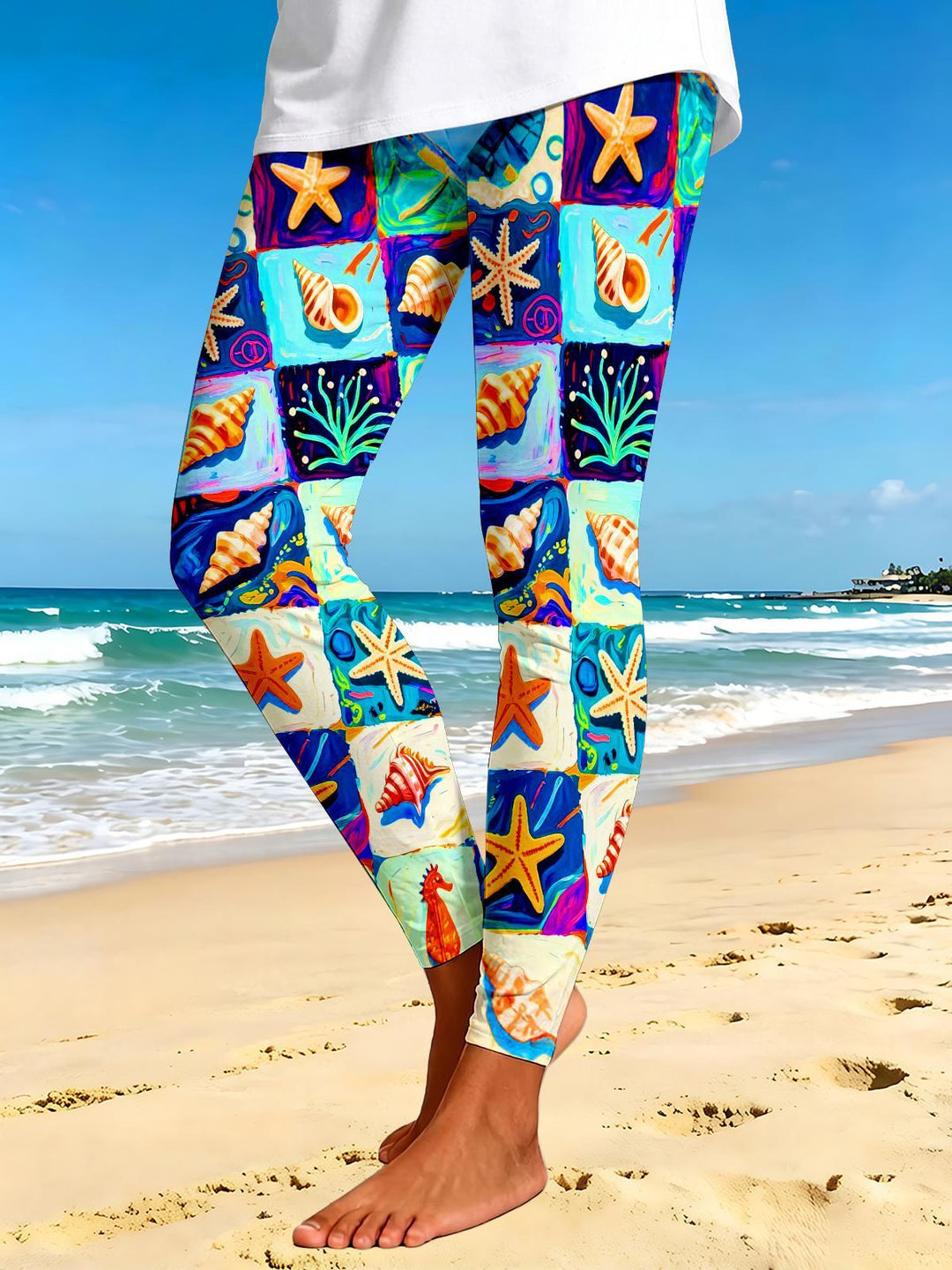 Ocean Shell Women's Leggings