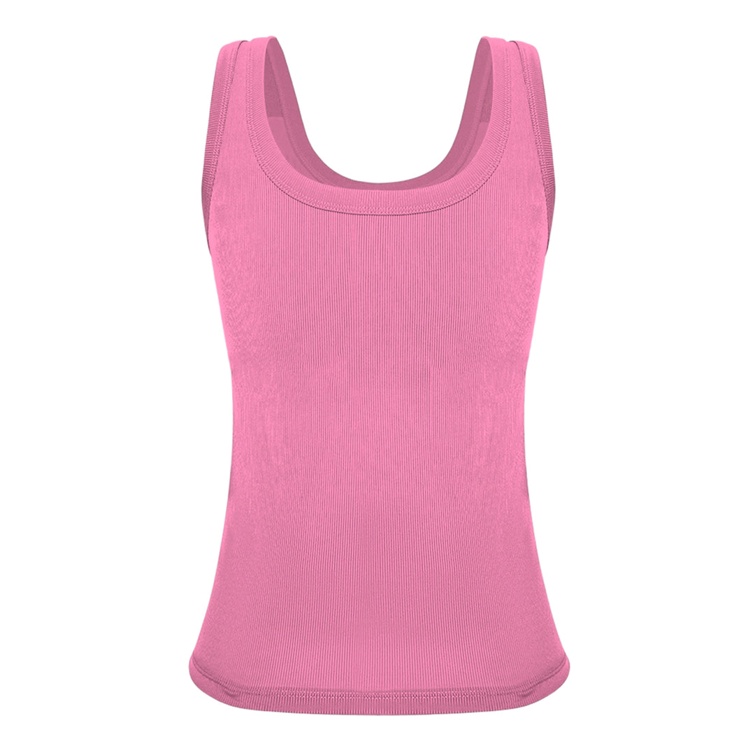 Built in Bra Tank Tops for Women U-Back Summer Sexy Casual Sleeveless Fitted Tank with Removable Pads for Gym welcoming