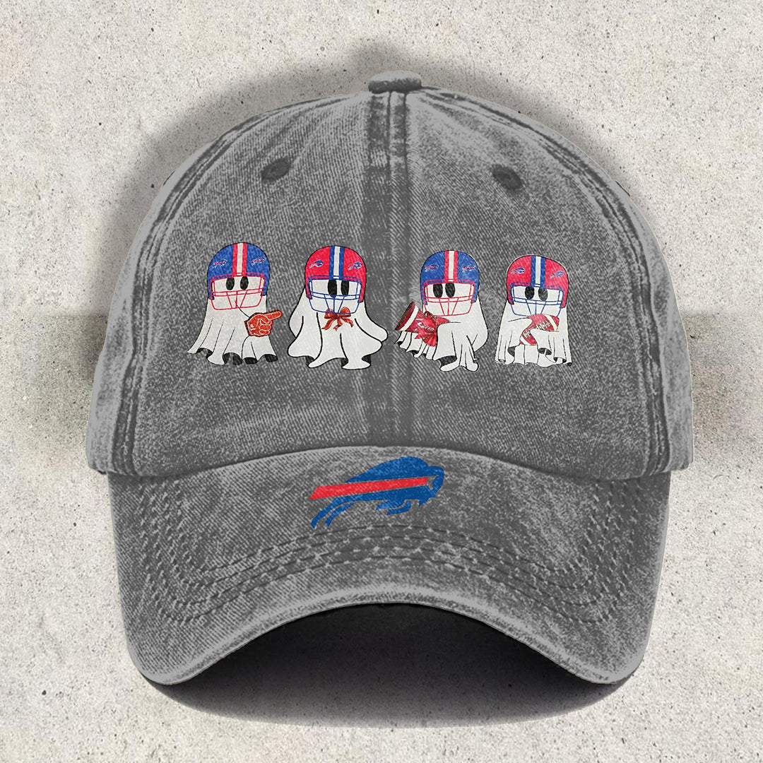 Halloween Buffalo Printed Baseball Cap