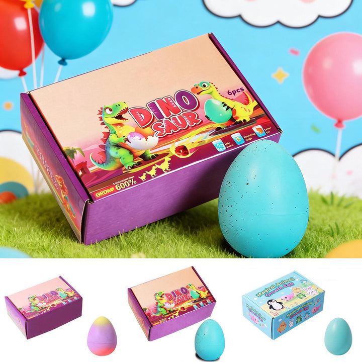 Easter Egg Toys 6 Pack Boys Girls Easter Basket Stuffers Horse Hatching Eggs for Birthday Holiday Party improved