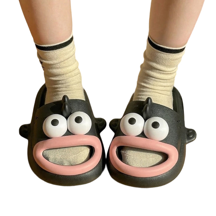 Fish Slippers Open Toe Anti Slip Cute Animal Slippers Summer Funny Fish Cloud Slides for Indoor Outdoor heathly