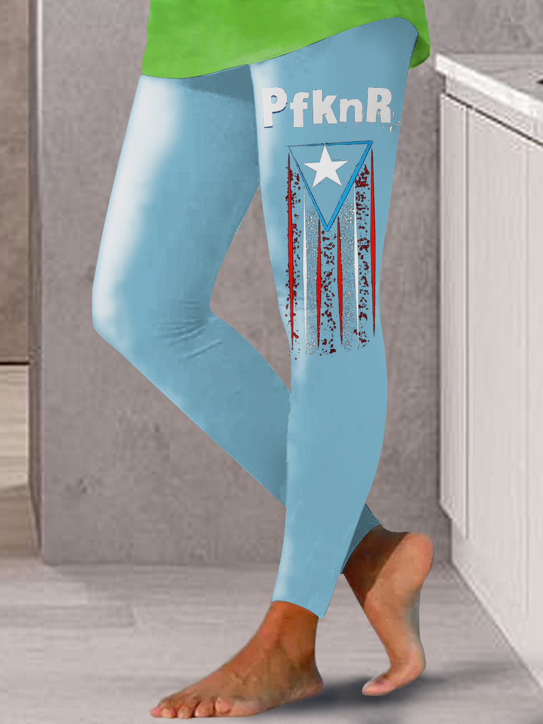 Bad Bunny simple Print Leggings