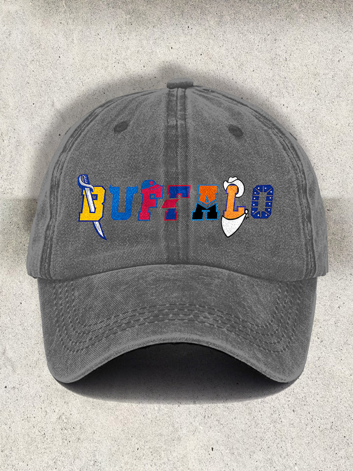 Buffalo Bills Football Printed Baseball Cap
