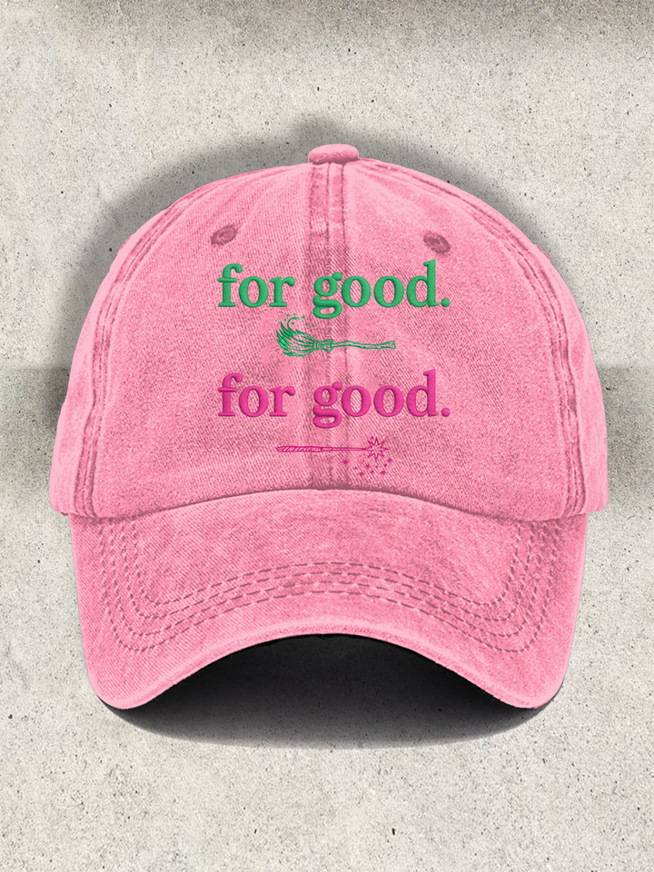 Wicked Changed For Good Printed Baseball Cap