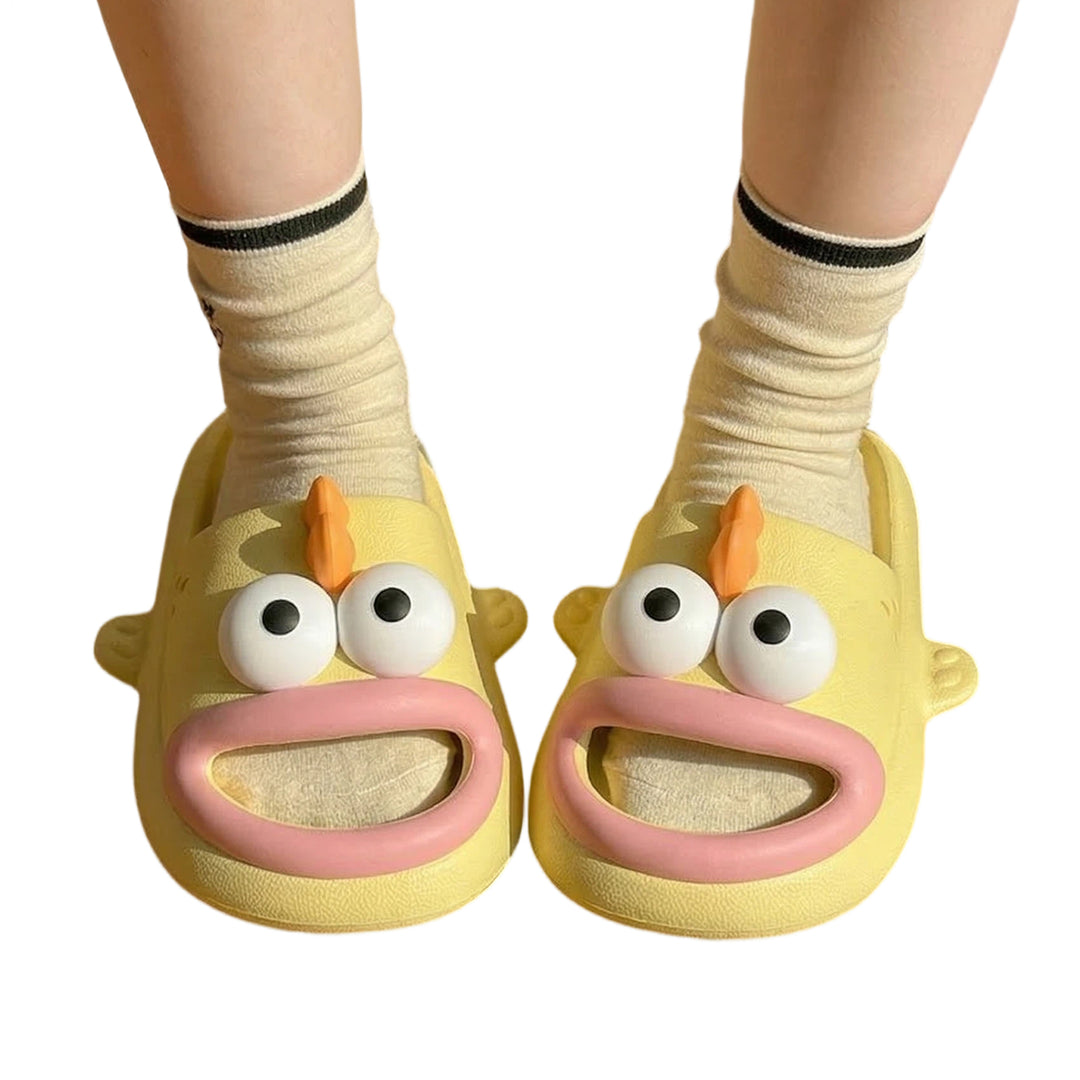 Fish Slippers Open Toe Anti Slip Cute Animal Slippers Summer Funny Fish Cloud Slides for Indoor Outdoor heathly