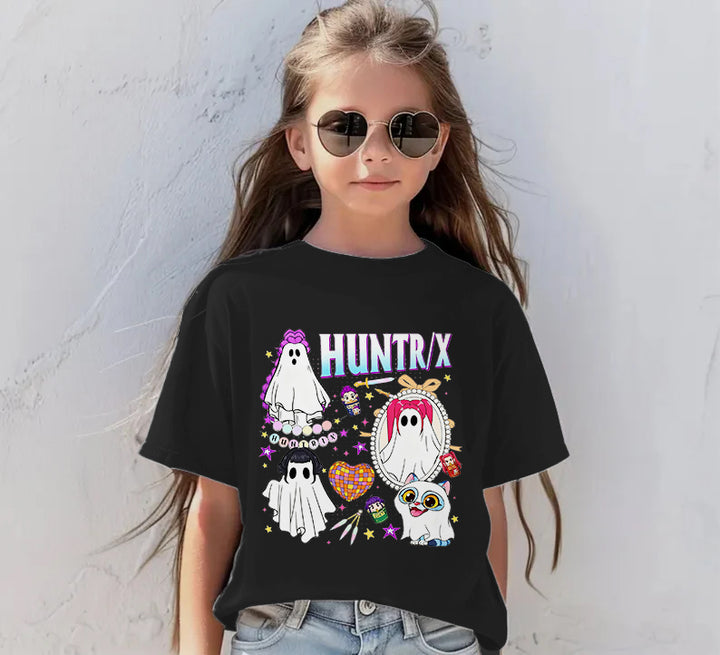Halloween Demon Hunter Children's Cotton T-Shirts