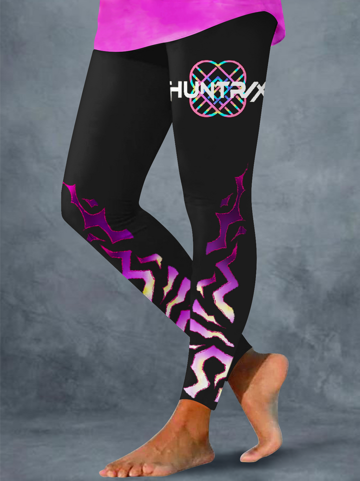 K-pop Huntrix Print Leggings