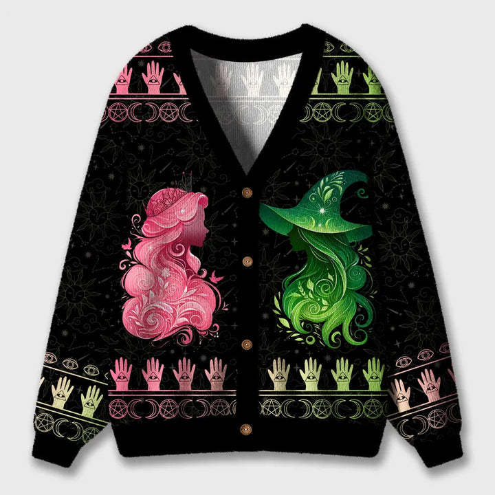 Wicked For Good Women's Round Neck Ugly Sweater