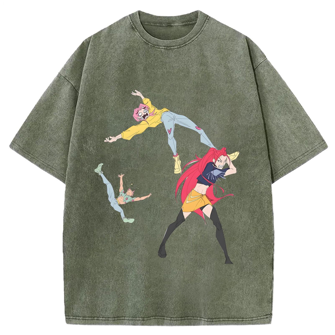 Demon Hunters Retro T-shirt