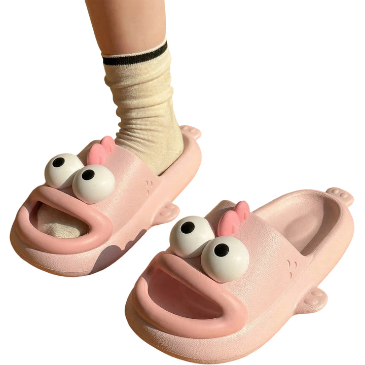Fish Slippers Open Toe Anti Slip Cute Animal Slippers Summer Funny Fish Cloud Slides for Indoor Outdoor heathly