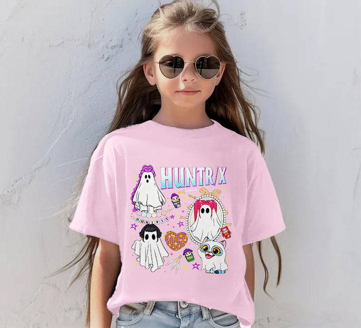 Halloween Demon Hunter Children's Cotton T-Shirts
