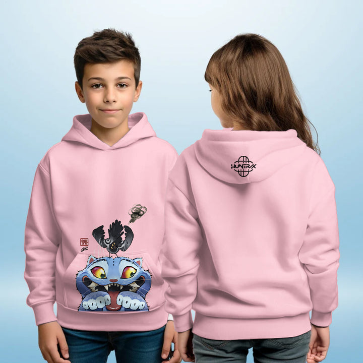 Demon Hunter Tiger Children's Hooded Hoodie