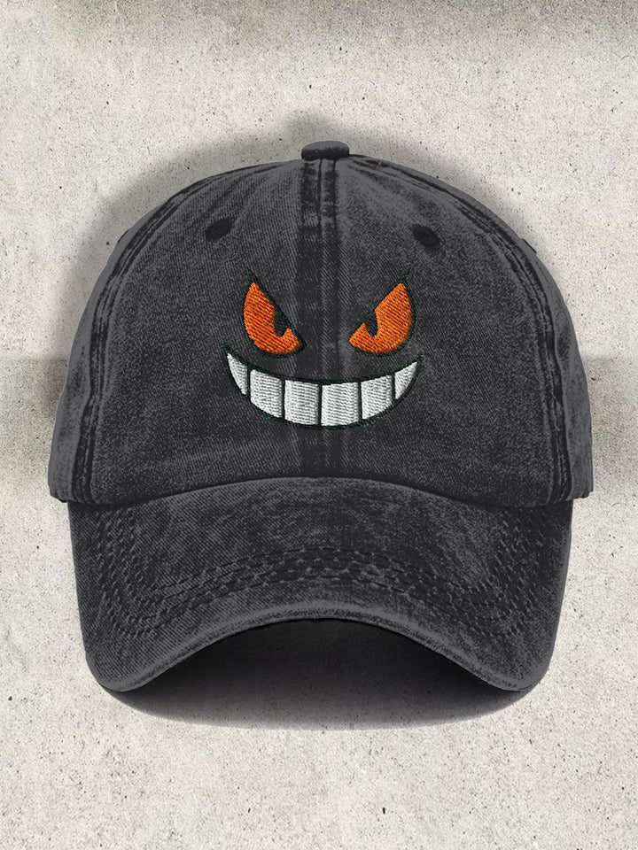 Demon Inside Tie-Dye Printed Baseball Cap