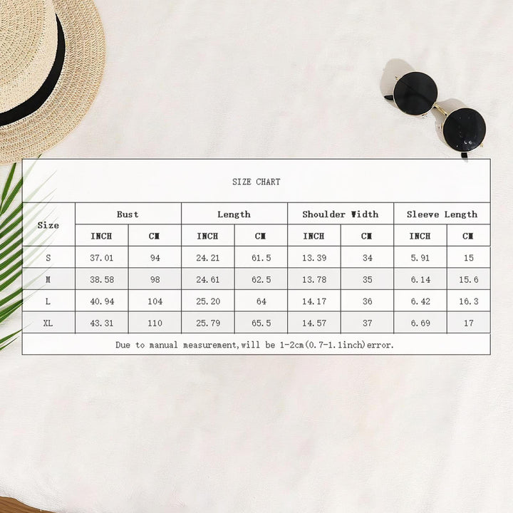 Women Ruffle Short Sleeve Shirt V Neck Eyelet Embroidery Trendy Textured Button Up Blouses Lace Tops for Work heathly